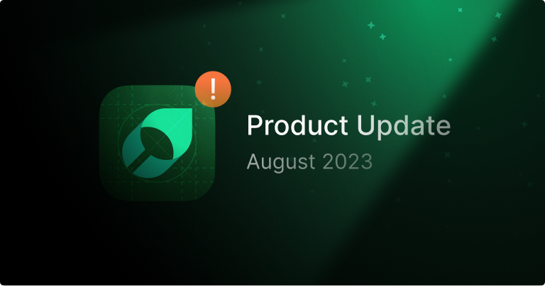 Product Update - August 2023