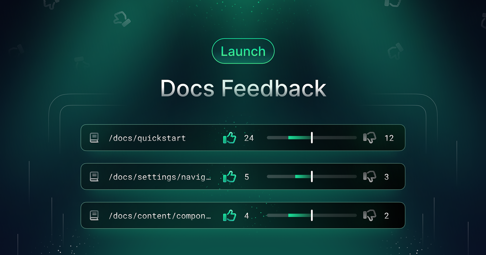 Launch Week Day 2: Docs Feedback