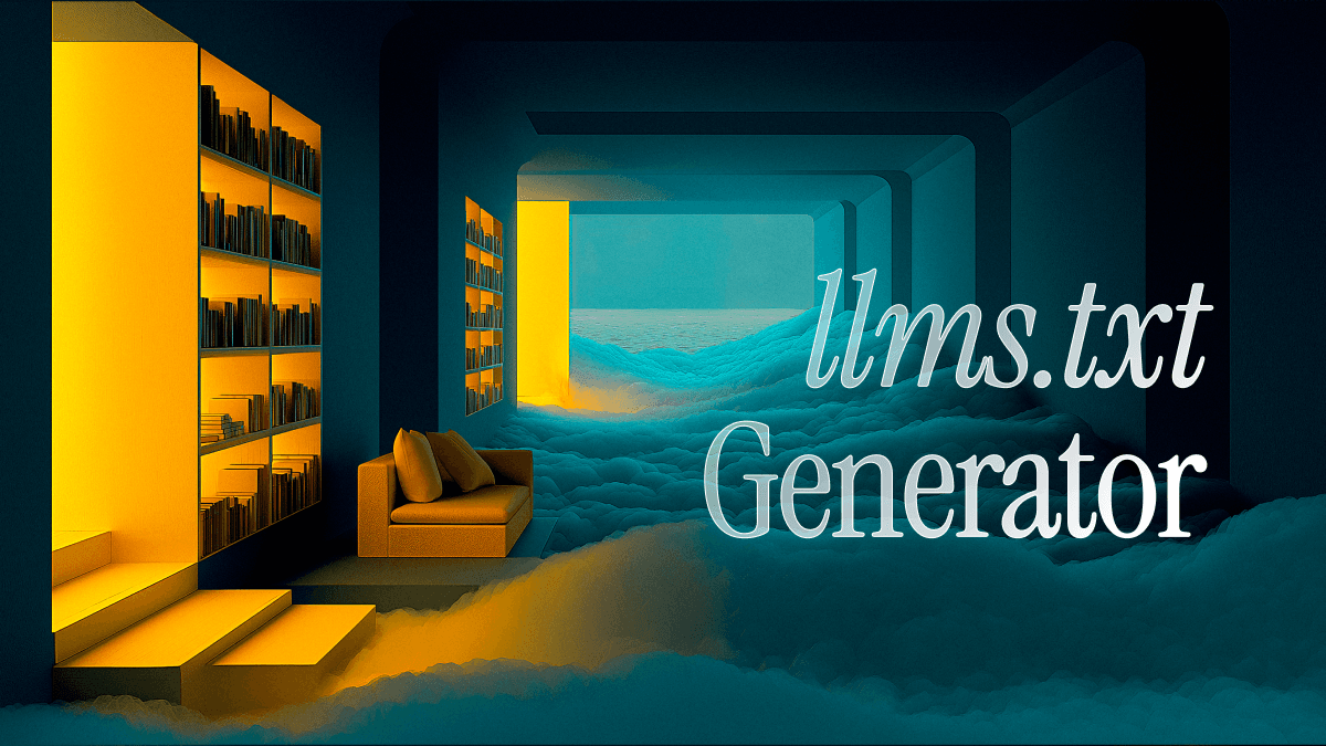 How to generate llms.txt