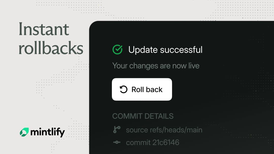 Announcing Instant Rollbacks